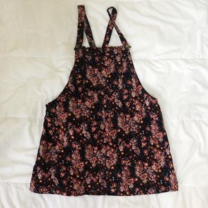 Xhilaration floral overall dress